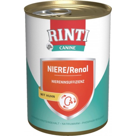 24X RINTI NIERERENAL NERKI KURCZAK DLA PSÓW 400G