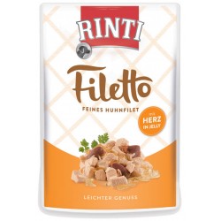 RINTI FILLETO kura i serca drobiowe w galaretce 100g