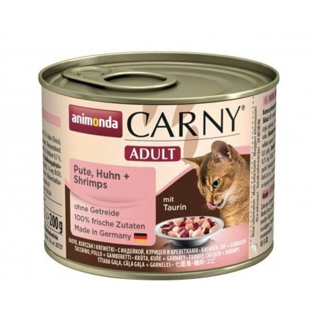 ANIMONDA CARNY Adult indyk, kurczak, krewetki 200g