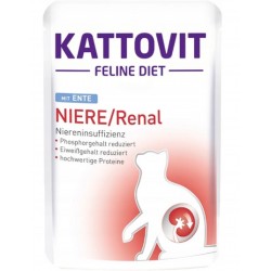 KATTOVIT SASZETKA NIERERENAL KACZKA DIETA DLA KOTÓW 85G 77224