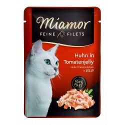 MIAMOR FEINE FILETS saszetka 100g KURCZAK POMIDOR w galaretce